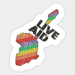 Live Aid Sticker